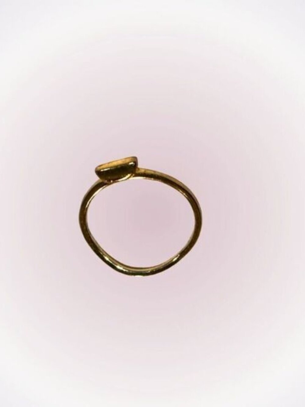Gold stackable ring from target | Sz OS